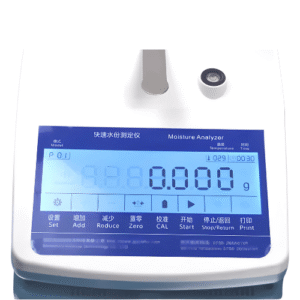 Enviro Test Construct LCD Touch Screen Moisture Analyzer