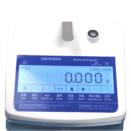Enviro Test Construct LCD Touch Screen Moisture Analyzer