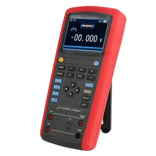 Enviro Test Construct Temperature Process Calibrator With Rechargeable Battery