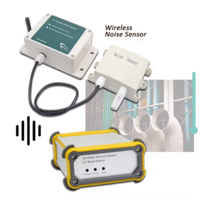 Wireless Noise Monitoring Sensor Device with RF Analog Module Alarm - Enviro Test Construct 