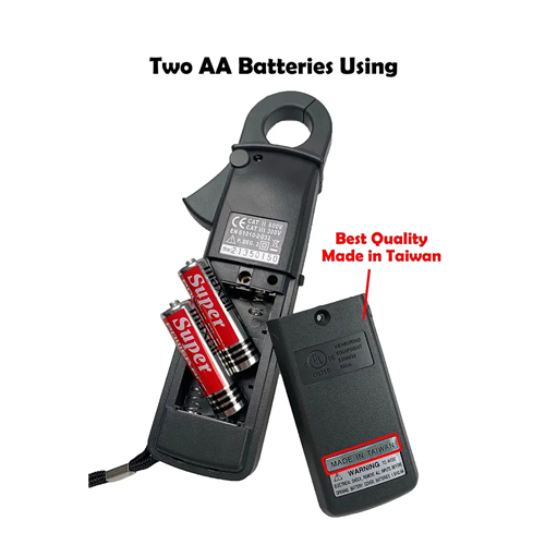 High-Resolution True RMS AC/DC Clamp Meter with 40A Range – Enviro Test Construct