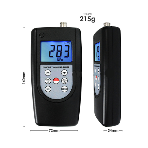 Enviro Test Consrtuct Coating Thickness Meter Gauge F & NF Magnetic Induction - Image 6