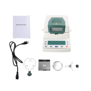 Enviro Test Construct PLC Accuracy Plastic Pellet Halogen Heater Silica Plastic Particles Moisture