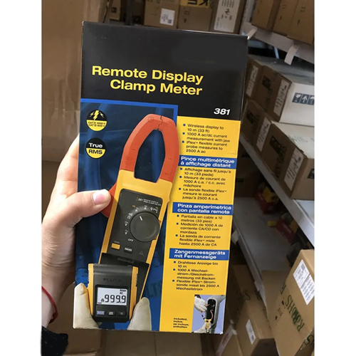 Enviro Test Construct Remote Display True RMS AC/DC Clamp Meter - Image 3