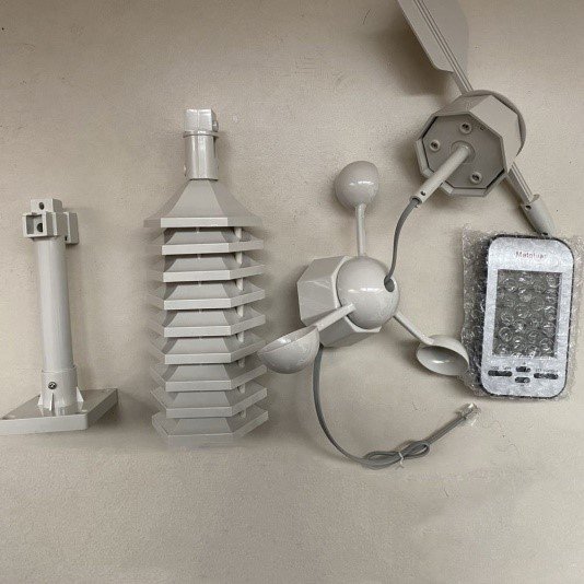 Wireless Anemometer with Temperature and Humidity - Enviro Test Construct