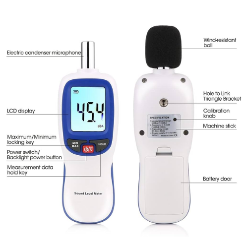 Enviro Test Construct Sound Level Meter