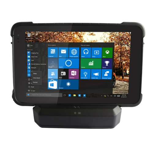 Enviro Test Construct 8 Inch Windows10 Industrial PC Rugged Tablet IP67 Protection - Image 2